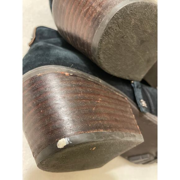 Sam Edelman Pryce Women's Boots 8.5M Chelsea Suede Ankle Western Booties - Picture 10 of 10